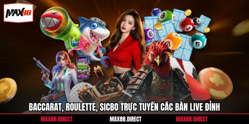 Sv388 Casino – Game Thủ Mê Mẩn Sảnh Game Live Hiện Đại 2 Baccarat, roulette, sicbo trực tuyến các bàn live đỉnh