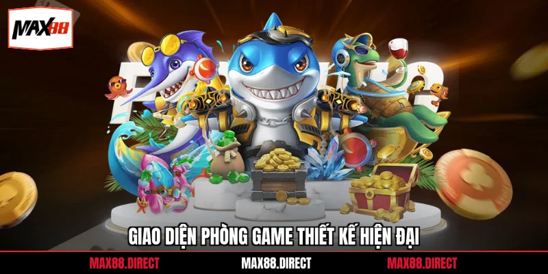 Bắn Cá Rùa Xanh - 3 Chiến Thuật Săn Thưởng Hiệu Quả 3 Giao diện phòng game thiết kế hiện đại