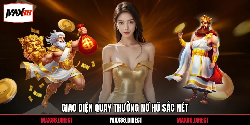 Nổ Hũ Max88 5 Giao diện quay thưởng nổ hũ sắc nét